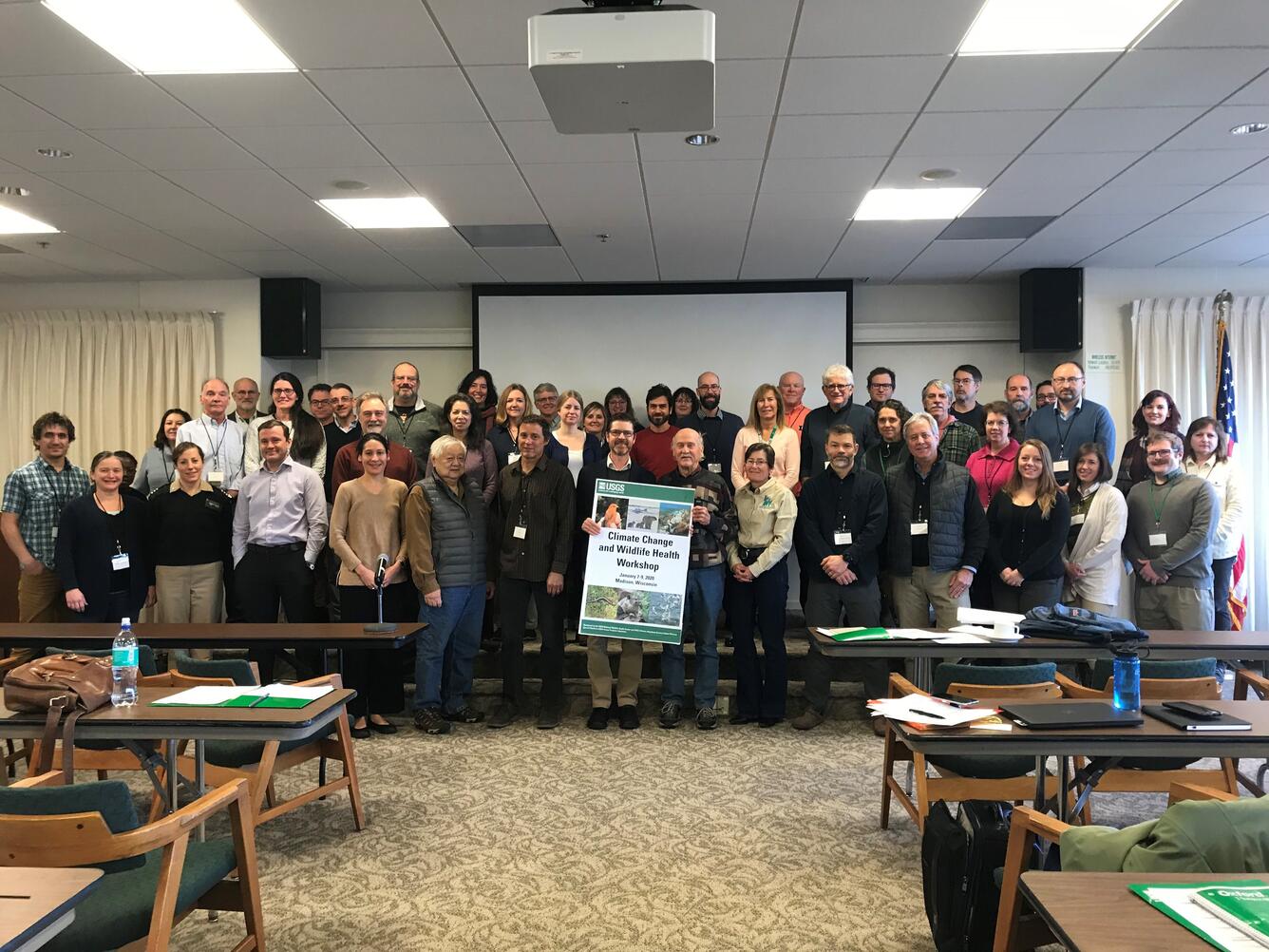 National Wildlife Health Center co-sponsors Climate Change and Wildlife
